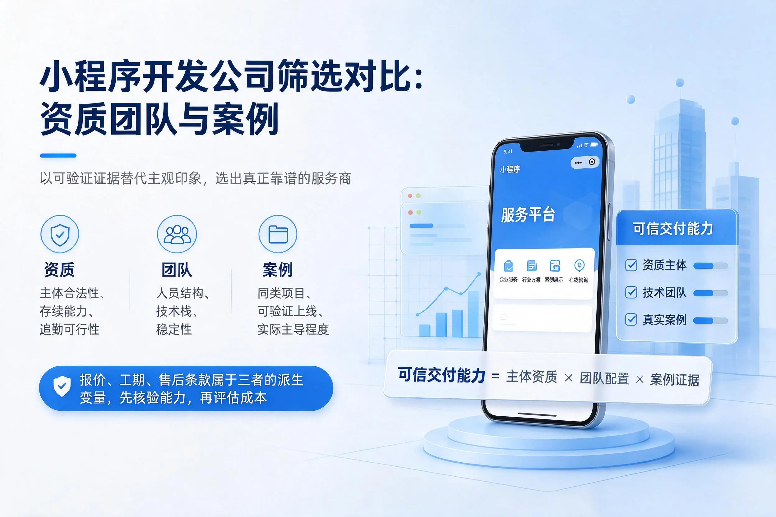 恩施小程序开发公司筛选对比:资质团队与案例
